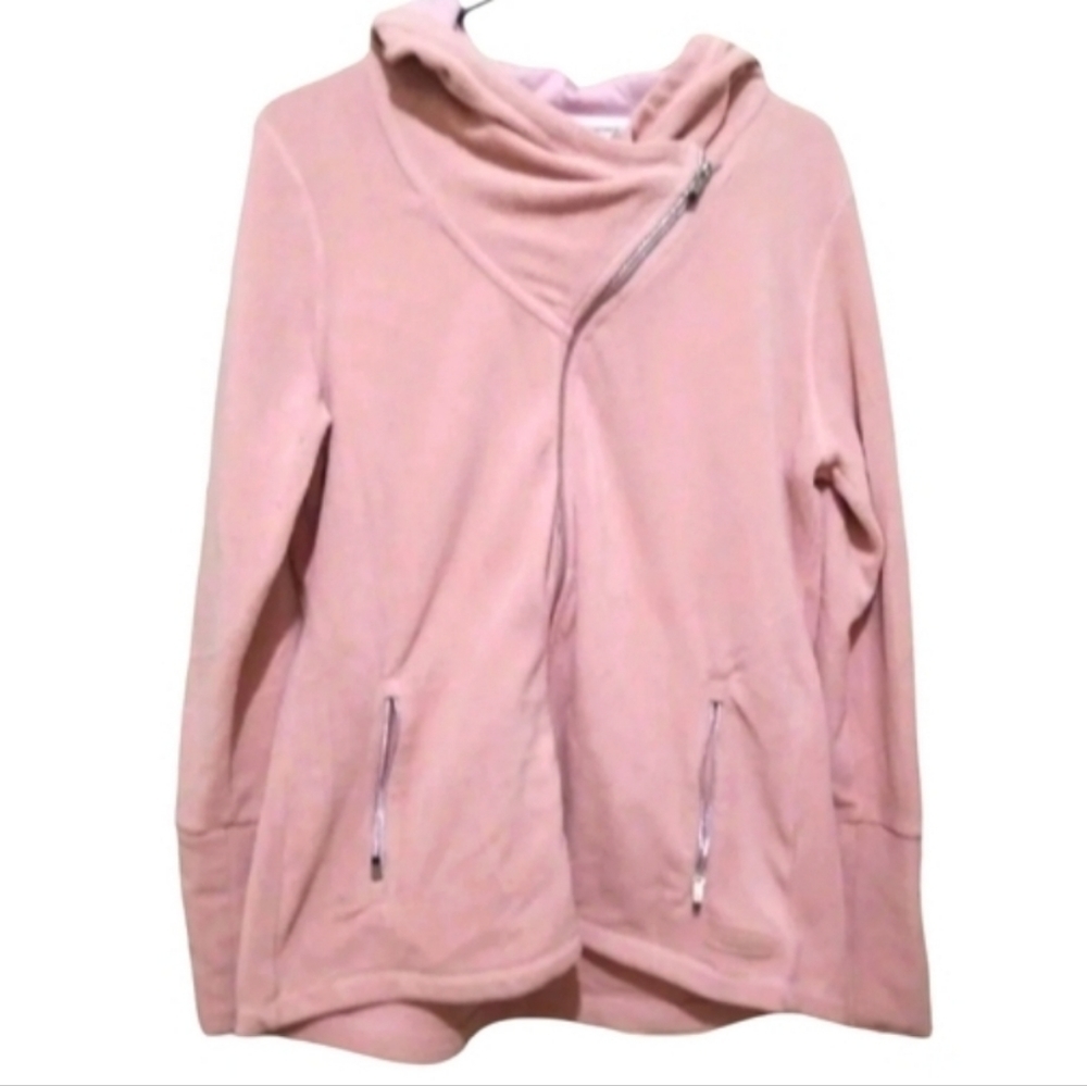 Calvin Klein Performance Large Pink Fleece Sweatshirt